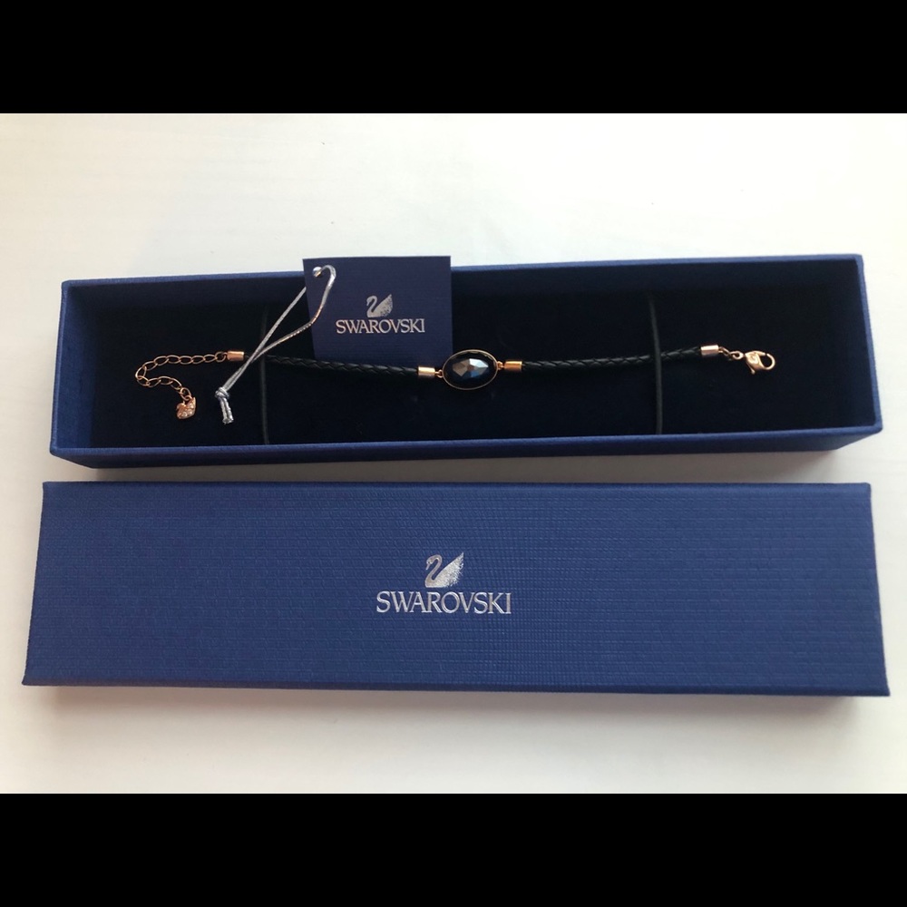 Swarovski Vanilla bracelet Jet Hem